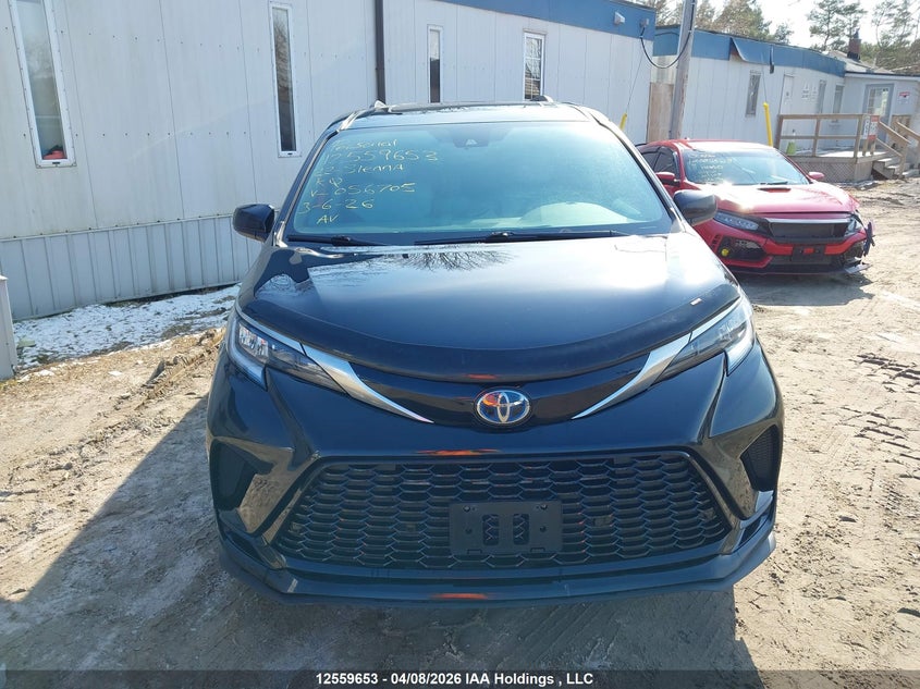 2022 Toyota Sienna Le/Xle/Xse/Limited/Platinum VIN: 5TDGSKFC5NS056705 Lot: 12559653