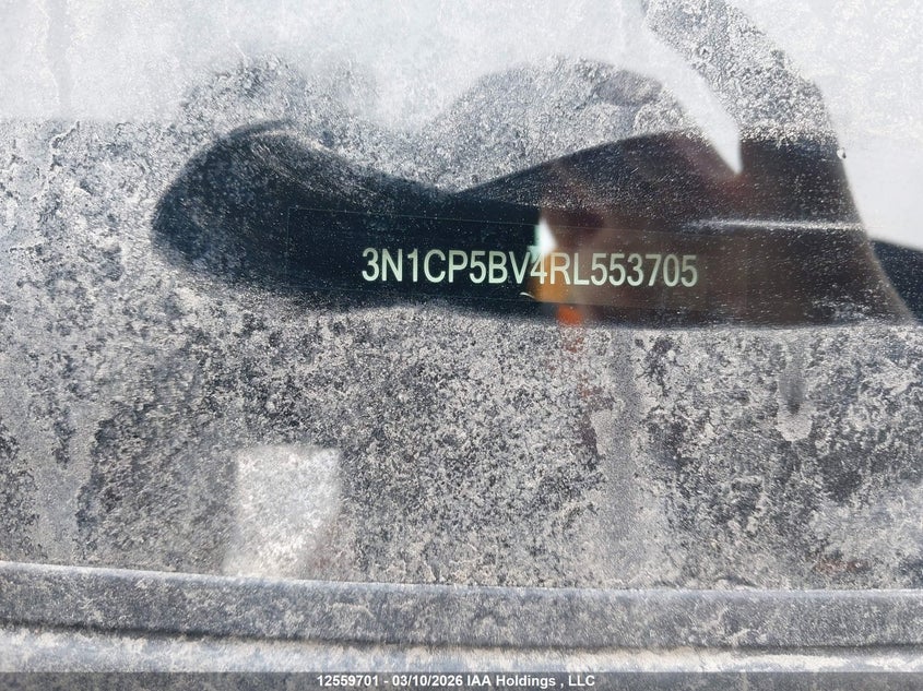 2024 Nissan Kicks VIN: 3N1CP5BV4RL553705 Lot: 12559701