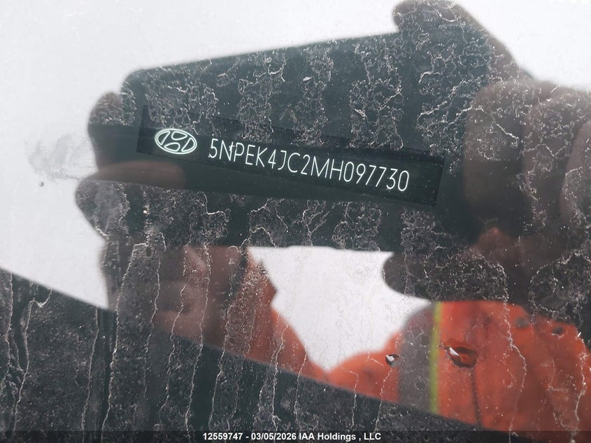 2021 Hyundai Sonata N Line VIN: 5NPEK4JC2MH097730 Lot: 12559747