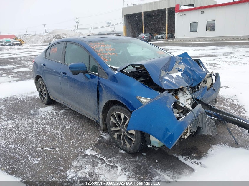 2HGFB2F54FH057150 2015 Honda Civic Lx auction photo 1