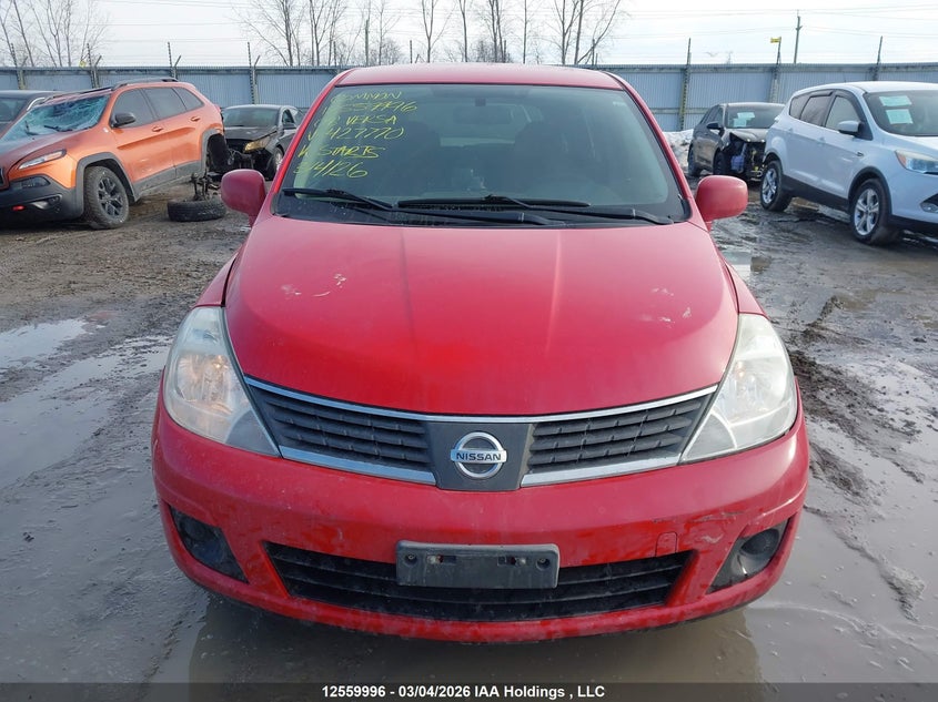 2008 Nissan Versa S/Sl VIN: 3N1BC13E38L427770 Lot: 12559996