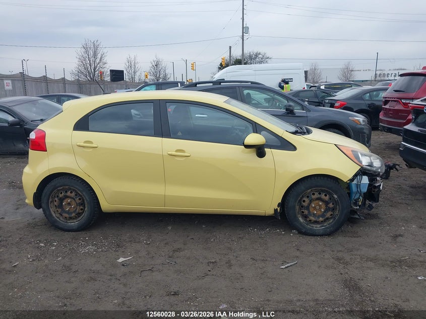 2016 Kia Rio Ex/Ex+ W/Sunroof/Lx/Lx+/Lx+ Eco/Sx VIN: KNADM5A31G6541395 Lot: 12560028