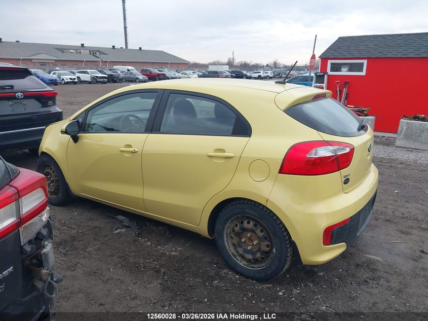 2016 Kia Rio Ex/Ex+ W/Sunroof/Lx/Lx+/Lx+ Eco/Sx VIN: KNADM5A31G6541395 Lot: 12560028