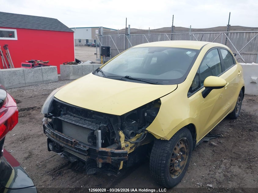 2016 Kia Rio Ex/Ex+ W/Sunroof/Lx/Lx+/Lx+ Eco/Sx VIN: KNADM5A31G6541395 Lot: 12560028