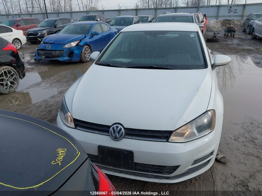 2015 Volkswagen Golf VIN: 3VW217AU6FM033815 Lot: 12560067