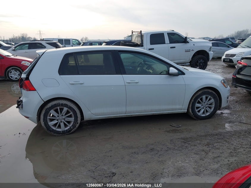 2015 Volkswagen Golf VIN: 3VW217AU6FM033815 Lot: 12560067