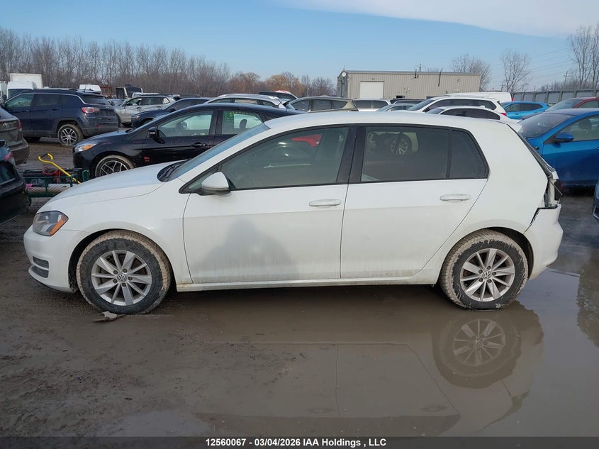 2015 Volkswagen Golf VIN: 3VW217AU6FM033815 Lot: 12560067