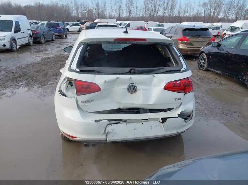 2015 Volkswagen Golf VIN: 3VW217AU6FM033815 Lot: 12560067