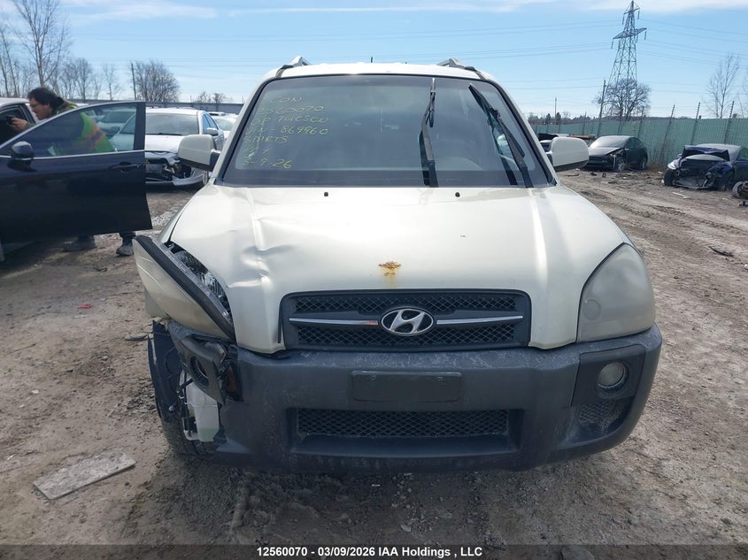 2008 Hyundai Tucson Gl V6/Limited VIN: KM8JM72D08U869960 Lot: 12560070