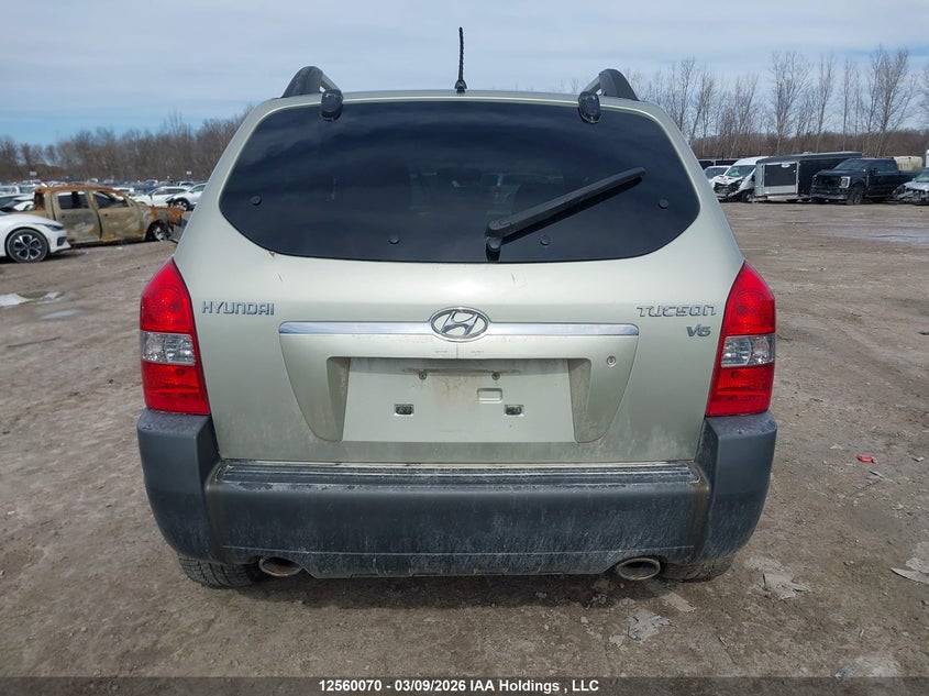 2008 Hyundai Tucson Gl V6/Limited VIN: KM8JM72D08U869960 Lot: 12560070