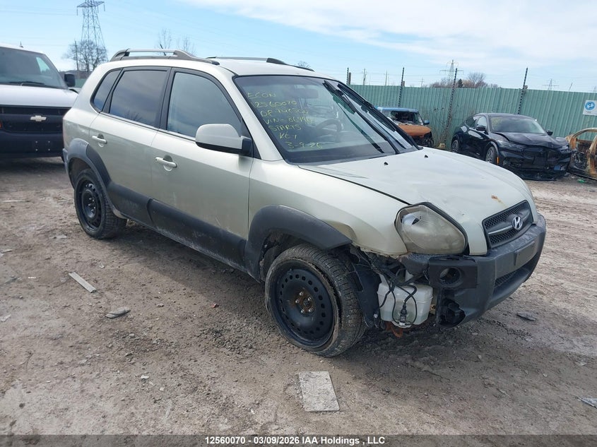 2008 Hyundai Tucson Gl V6/Limited VIN: KM8JM72D08U869960 Lot: 12560070