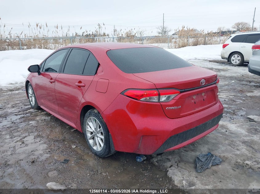Vin: 5yfbprbe1lp008572, lot: 2953192, toyota corolla le 20203