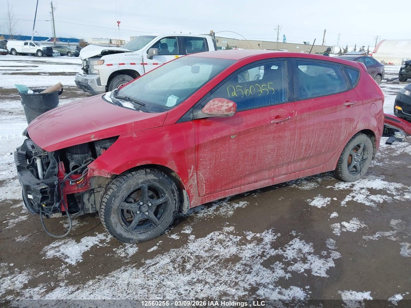 2016 Hyundai Accent, Front, IAAI, VIN KMHCT5AE6GU250420 — photo 2