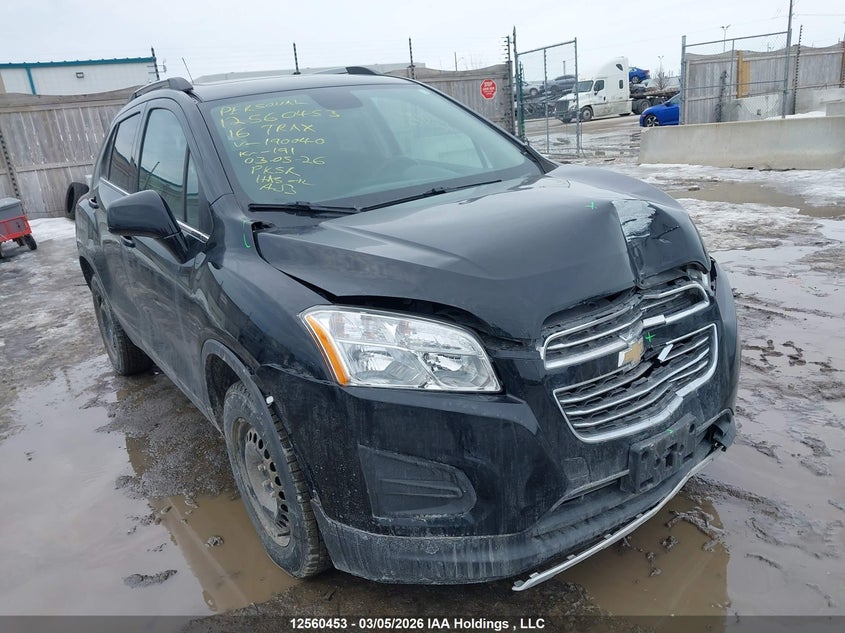 2016 CHEVROLET TRAX 1LT