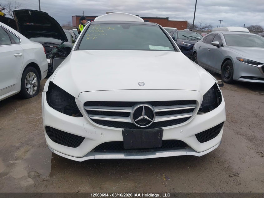 2016 Mercedes-Benz C 300 4Matic VIN: 55SWF4KB9GU108206 Lot: 12560694