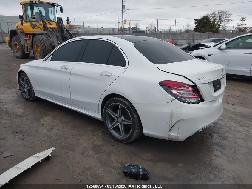 2016 Mercedes-Benz C 300 4Matic VIN: 55SWF4KB9GU108206 Lot: 12560694