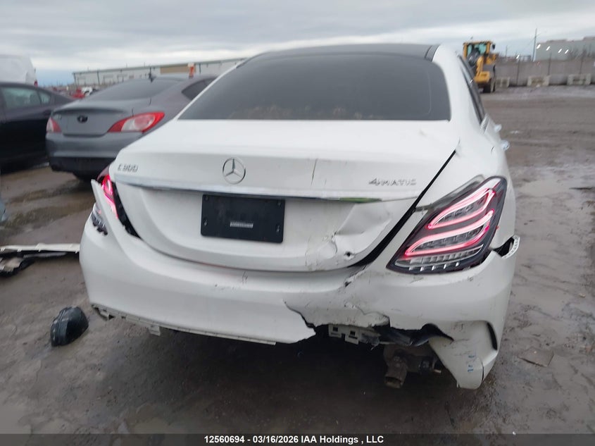 2016 Mercedes-Benz C 300 4Matic VIN: 55SWF4KB9GU108206 Lot: 12560694