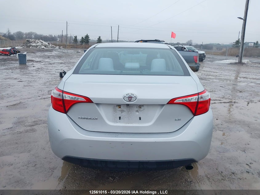 2014 Toyota Corolla L/Le/Le Pls/Prm/S/S Pls VIN: 2T1BURHEXEC072192 Lot: 12561015