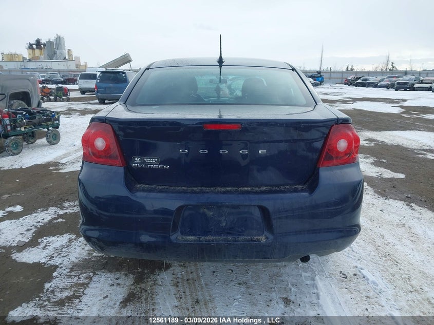 2013 Dodge Avenger VIN: 1C3CDZABXDN586922 Lot: 12561189