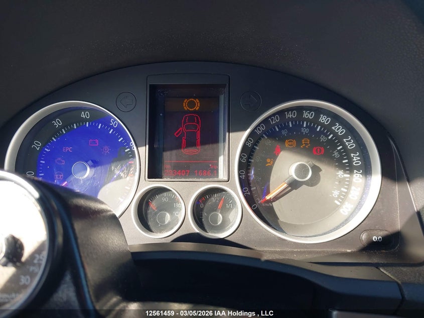 2007 Volkswagen New Gti VIN: WVWEV71K67W001533 Lot: 12561459