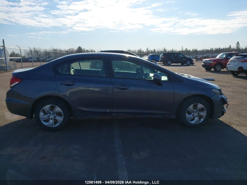 2013 Honda Civic Lx VIN: 2HGFB2F40DH109846 Lot: 12561499