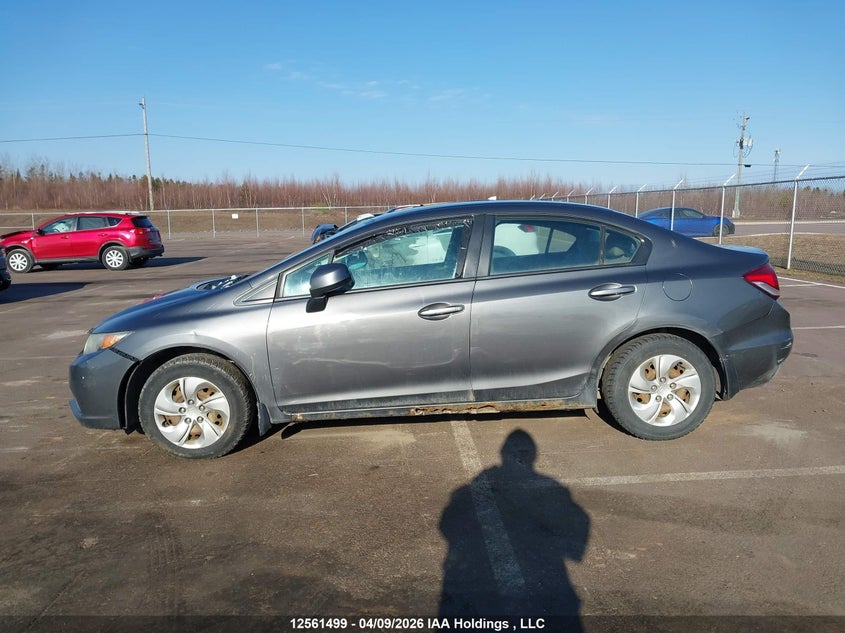 2013 Honda Civic Lx VIN: 2HGFB2F40DH109846 Lot: 12561499