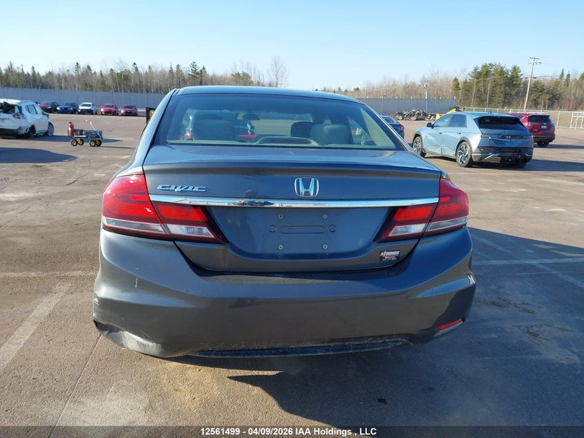 2013 Honda Civic Lx VIN: 2HGFB2F40DH109846 Lot: 12561499