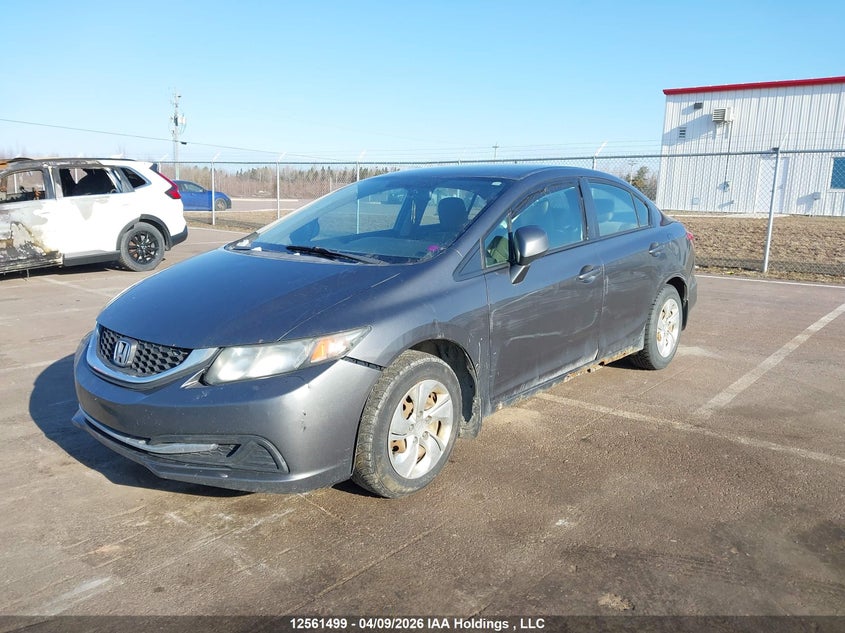 2013 Honda Civic Lx VIN: 2HGFB2F40DH109846 Lot: 12561499