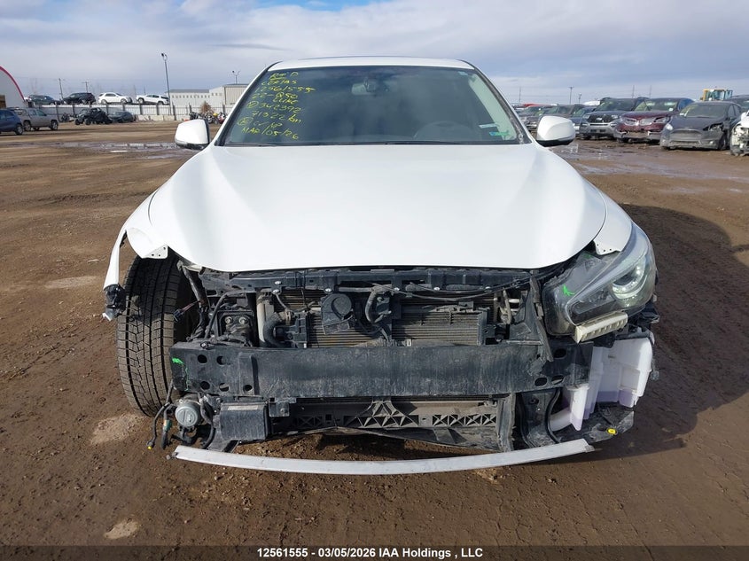 2022 Infiniti Q50 Luxe VIN: JN1EV7BRXNM342392 Lot: 12561555