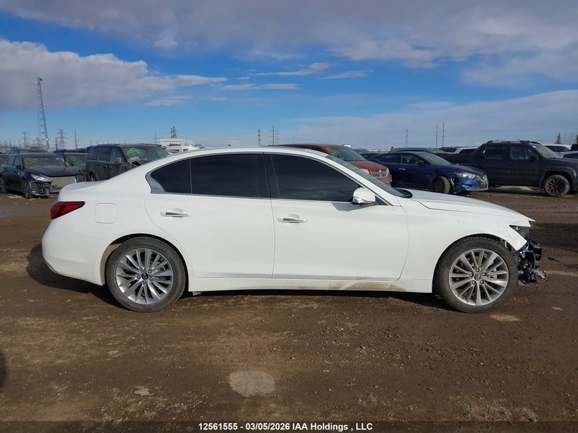 2022 Infiniti Q50 Luxe VIN: JN1EV7BRXNM342392 Lot: 12561555