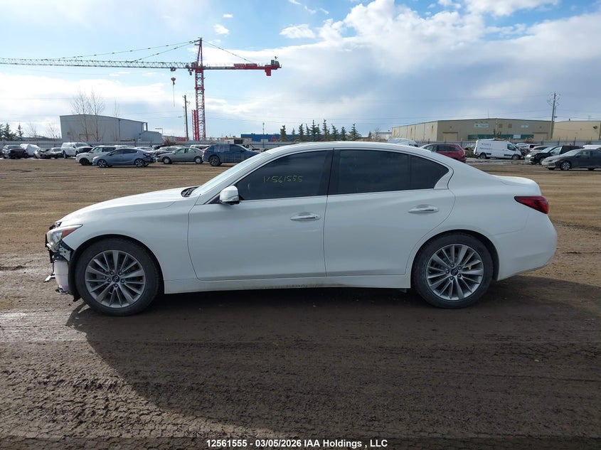 2022 Infiniti Q50 Luxe VIN: JN1EV7BRXNM342392 Lot: 12561555