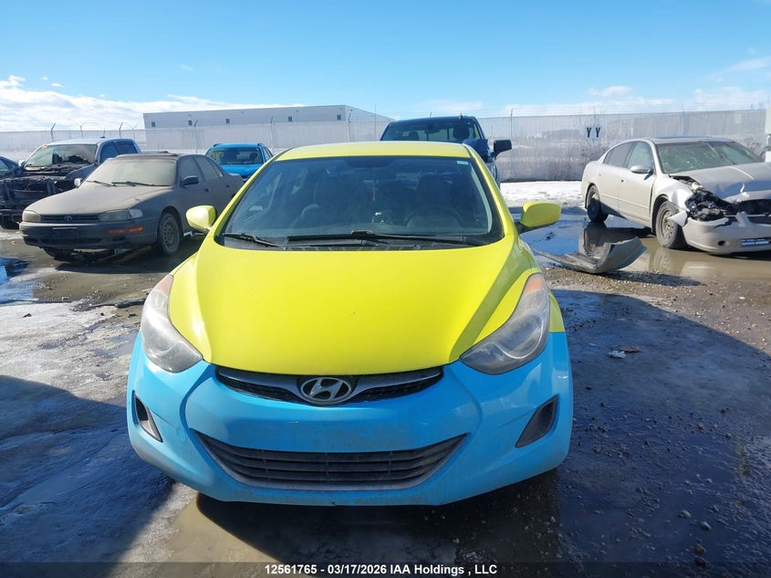 2012 Hyundai Elantra Gl VIN: 5NPDH4AE7CH145801 Lot: 12561765