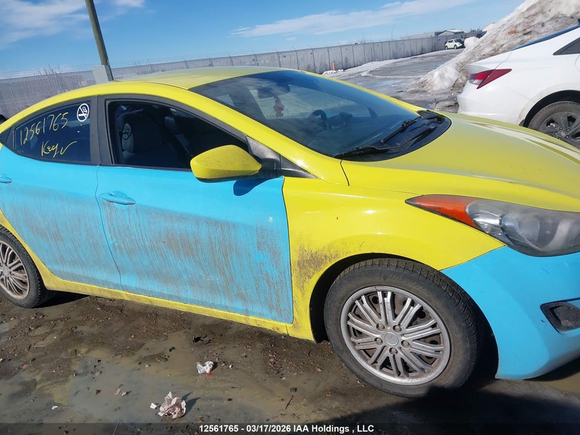 2012 Hyundai Elantra Gl VIN: 5NPDH4AE7CH145801 Lot: 12561765