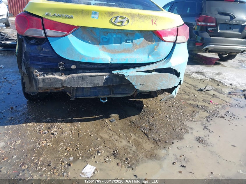 2012 Hyundai Elantra Gl VIN: 5NPDH4AE7CH145801 Lot: 12561765