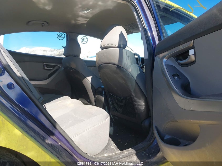 2012 Hyundai Elantra Gl VIN: 5NPDH4AE7CH145801 Lot: 12561765