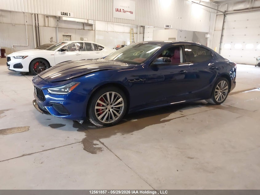 Vin: zam57ytm8px411738, lot: 2955150, maserati ghibli modena q4 20232