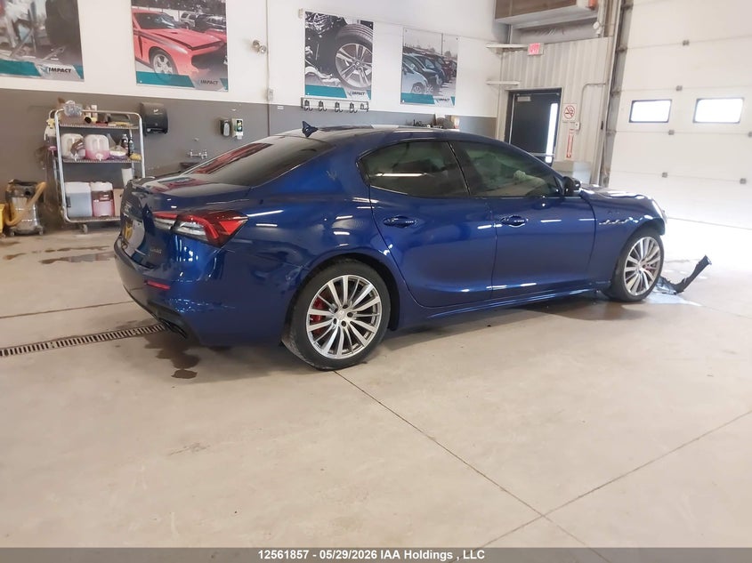 Vin: zam57ytm8px411738, lot: 2955150, maserati ghibli modena q4 20234