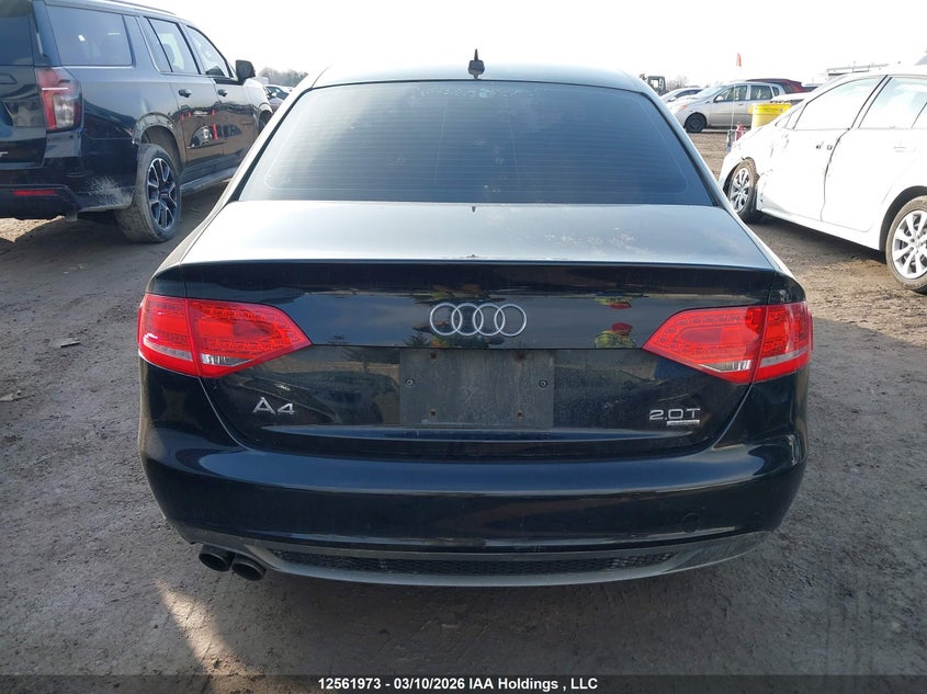 2011 Audi A4 Premium Plus VIN: WAUFFCFL1BN003679 Lot: 12561973