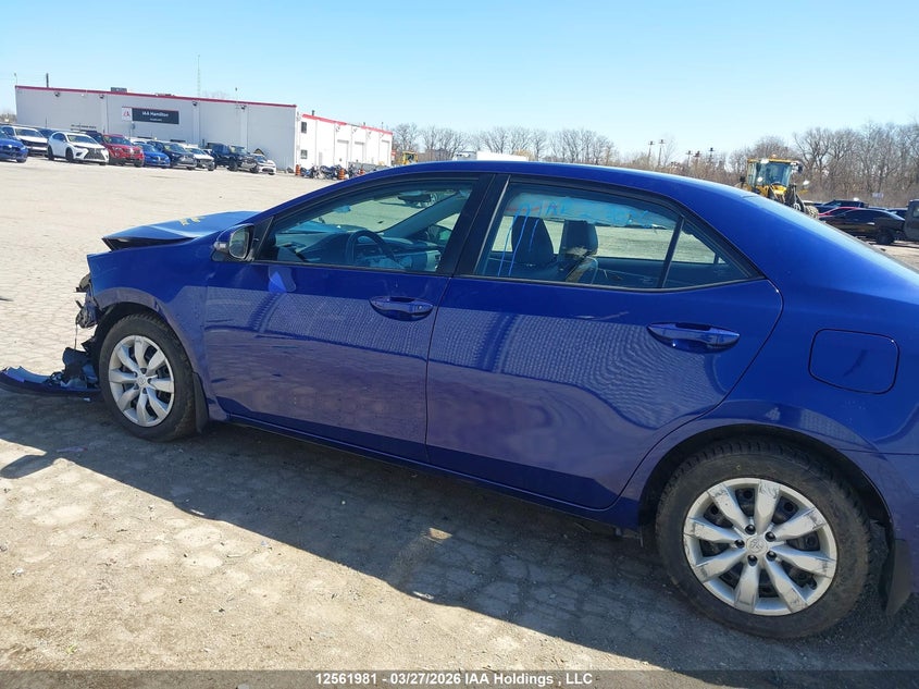 2016 Toyota Corolla L/Le/Le Pls/Prm/S/S Pls VIN: 2T1BURHE9GC543106 Lot: 12561981
