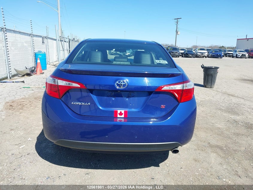 2016 Toyota Corolla L/Le/Le Pls/Prm/S/S Pls VIN: 2T1BURHE9GC543106 Lot: 12561981