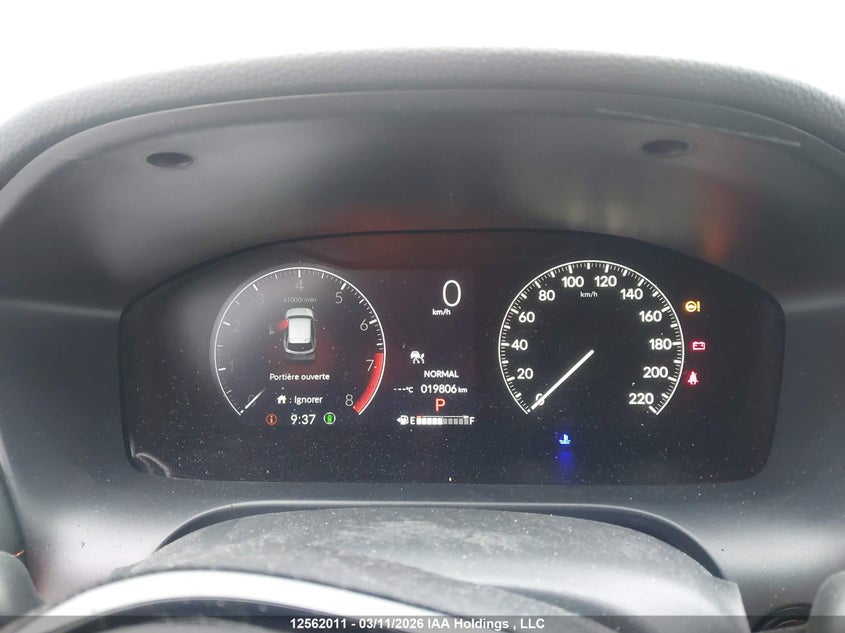 2025 Honda Hr-V Sport VIN: 3CZRZ2H56SM110845 Lot: 12562011