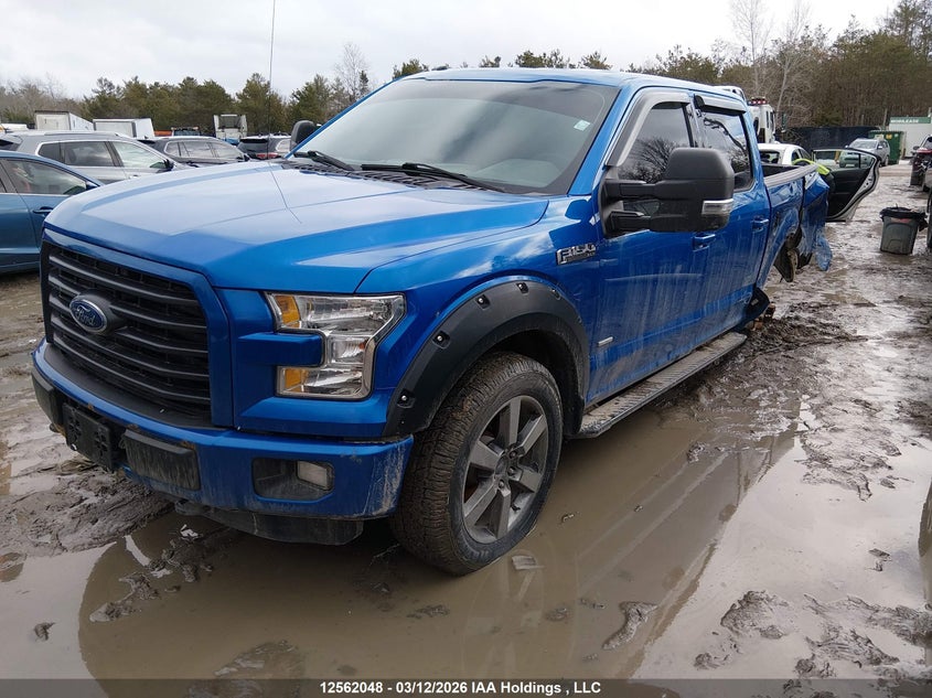 2016 Ford F-150, Левый бок, IAAI, VIN 1FTEW1EP5GKF27739 — фото 2