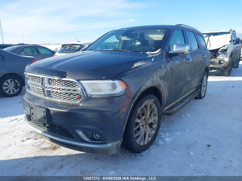 2015 Dodge Durango, Удар спереди, IAAI, VIN 1C4SDJET4FC920923 — фото 2