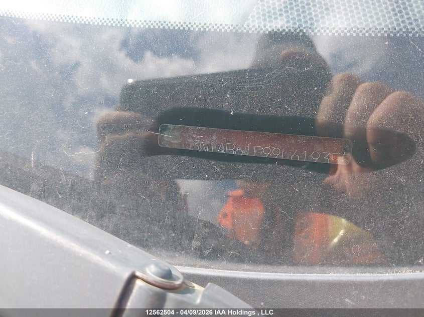 2009 Nissan Sentra 2.0 VIN: 3N1AB61E99L619355 Lot: 12562504