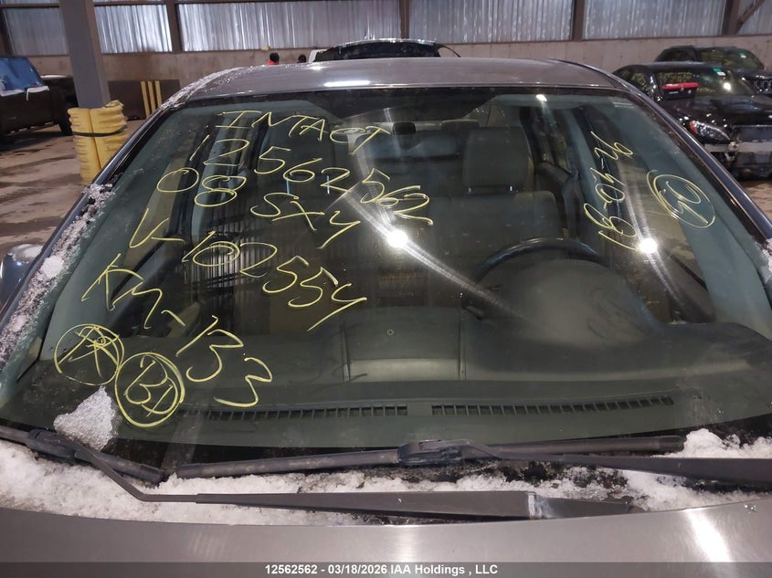 2008 Suzuki Sx4 VIN: JS2YC412685102554 Lot: 12562562