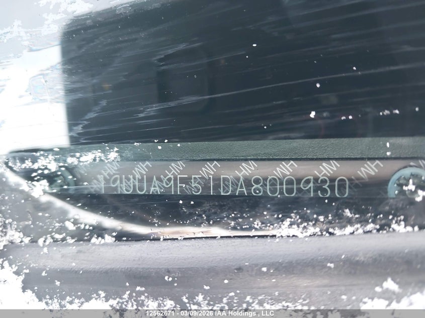 2013 Acura Tl Tech VIN: 19UUA9F51DA800930 Lot: 12562671