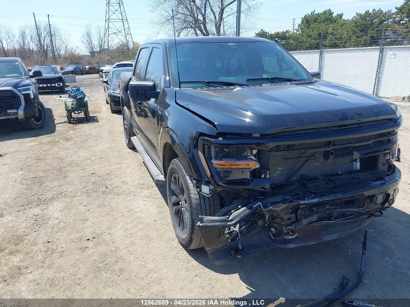 2024 Ford F-150 Xlt, Удар спереди, IAAI, VIN 1FTEW3LP2RFC19390