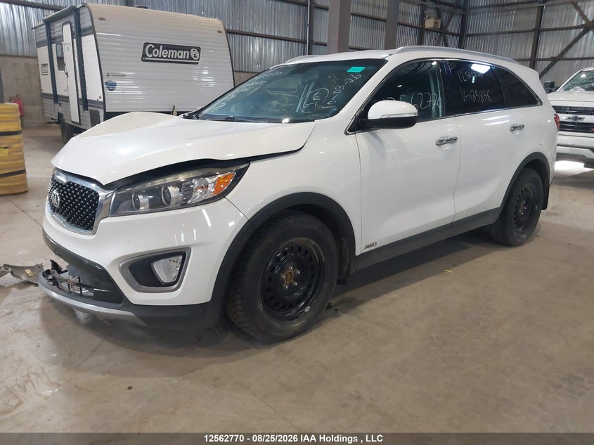 Vin: 5xyphda59gg185856, lot: 2956121, kia sorento ex 20162