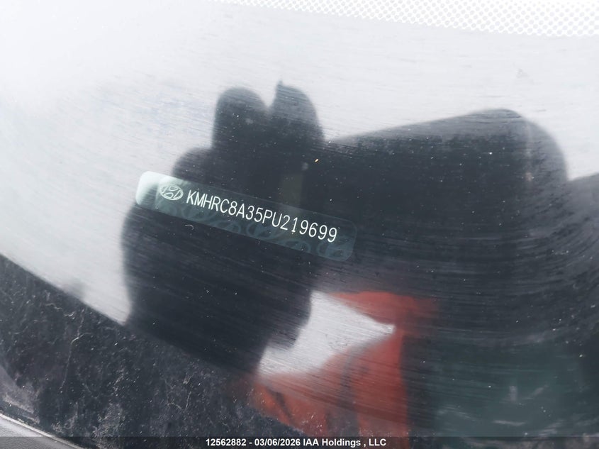 2023 Hyundai Venue Sel/Limited VIN: KMHRC8A35PU219699 Lot: 12562882