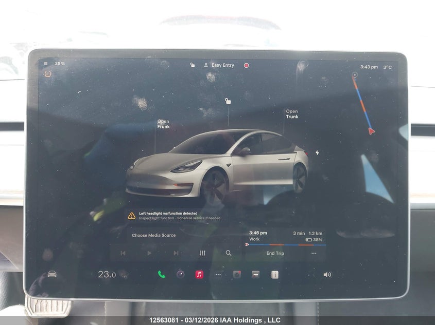 2023 Tesla Model 3 VIN: 5YJ3E1EA4PF502382 Lot: 12563081